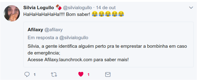 Silvia Logullo no Twitter: "HaHaHaHaHaHa!!!! Bom saber!"
